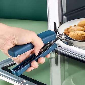 Stainless Steel Anti-Scald Bowl Tongs, Kitchen Heat-Resistant Gripper Clips For Hot Dishes, Non-Slip Plate Retriever, Scald-Proof Lifter Tool With Ergonomic Handle