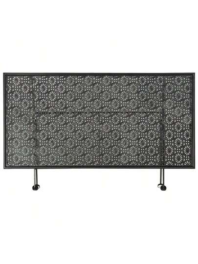 VidaXL Vintage Folding Coffee Tafel 100x50x45 Cm Metal Zwart view 4