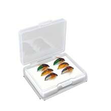Egret Stonefly Nymph Fly Fishing Flies 3-Pack, Realistic Insect Imitation For Trout Grayling, Hand-Tied Feather Hooks With Natural Movement, Dry Wet Fly Assortment - 3pcs - View 2