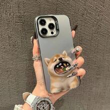 Abstract puppy pattern phone case 17 16 15 14 13 12 11 Pro//Plus anti - fall and shockproof rear cover