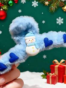 قطعة واحدة من مشبك شعر قرش أحمر كبير الحجم ذو جودة عالية مخصص للشتاء (إكسسوار شعر) - مخالب ناعمة وفراشية، مزين بنقوش زهور الكرز الرقيقة، وبلورات لامعة وإطار من سبائك عالية الجودة. مخالب سيليكون مانعة للانزلاق بقبضة قوية، ملمس دافئ صديق للبشرة، مناسب للشعر السميك/المتوسط. هدية مثالية لعيد الميلاد والعام الجديد والأعياد، تضيف سحرًا فاخرًا إلى ملابس العطلات.