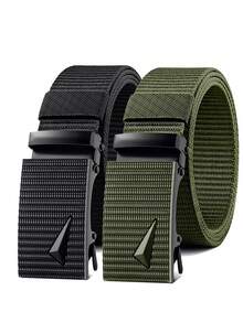 Tactical Belt For Outdoor Sports, Leisure, Canvas & Nylon Woven Belt Summer, School Fall, Autumn, Halloween Autumn-Winter Accessories,Suitable For Teens, Youth,Men,Casual, Outdoor, Athletic, Vacation, Graduation Gifts, Birthday, Daily Wear - Multicolor - View 7