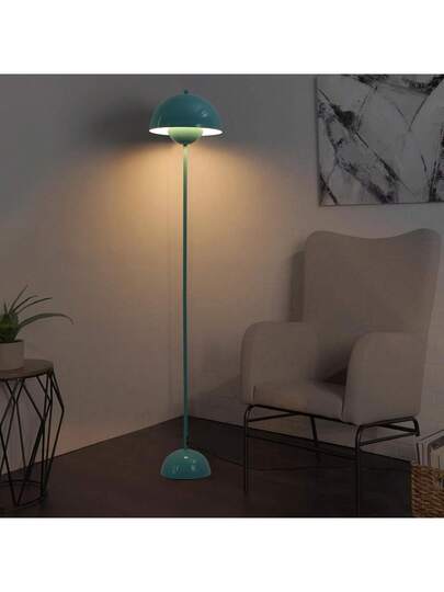 Alpinaluz Nordic Vloer Lamp Turquoise Inspiration "Flowerpot" Parabolic Base E27 Socket Living Room Dining Bedroom view 10