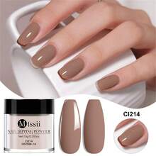 Mtssii 36色10克裸粉色美甲浸粉闪亮渐变丙烯酸粉美甲闪粉自然干无需照灯固化浸粉美甲铬粉美甲装饰 - 彩色 - 查看 17