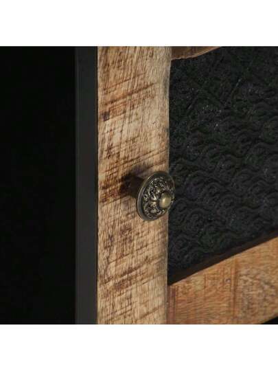 VidaXL Coffee Tafel 90x50x35 Cm Rough Mango Wood view 6