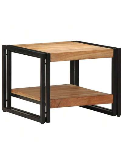 VidaXL Coffee Tafel 50x50x38 Cm Solid Acacia Wood