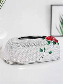 1 Stück kreative Küchen-Papierbox für den Schreibtisch, europäische Acryl-Taschentuchbox, modische Hotel-Taschentuchbox, Bar-Servietten-Papierbox