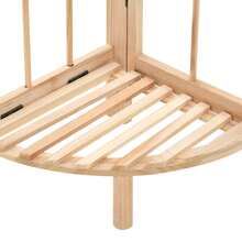 vidaXL Eckregal Zedernholz 27x27x110 Cm - Beige - Visualizzare 4