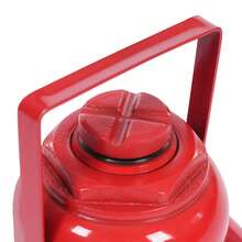 50 Ton Hydraulic Bottle Jack Red, 110231LBS Capacity Welded Design, -4~113°F Temp Resistant+Enlarged Base, For Car Truck SUV Heavy-Duty Military Equipment - 紅色 - 查看 8