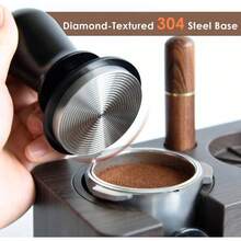 51mm Espresso Tamper, Coffee Tamper With Calibrated Spring Loaded, Tamper With Sound Feedback Click, Self Leveling Tamper Barista, Compatible With 51mm De'Longhi Portafilter - 58,35mm - Xem 7
