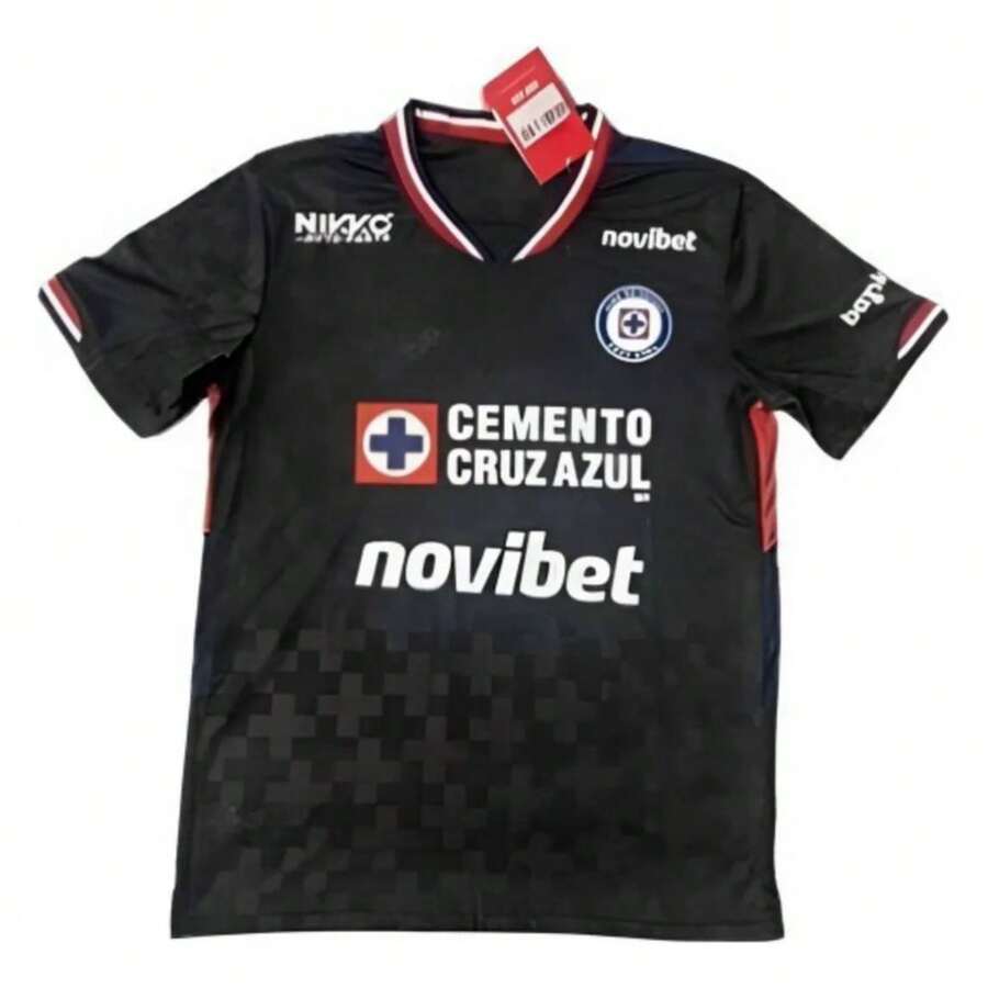 Jersey Futbol Mexico Cruz Azul Negro Tercero Temporada 2025-2026 - Negro - Ver 1
