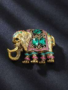 New Luxury Fashion Animal Brooch, Versatile Lapel Pin, Elegant Suit Accessory Christmas Gift