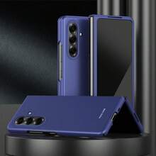 حافظة هاتف كاملة الجسم بتشطيب مطفي متوافقة مع Galaxy Z Flip3/4/5/6/7/7FE، Z Fold3/4/5/6/7، حافظة هاتف ذات موحد اللون أنيق للخريف، حافظة هاتف Fold7 متعددة الاستخدامات عالية الجودة، حافظة هاتف W26 بألوان البنفسجي/الأسود/الوردي/الأزرق، حافظة هاتف شخصية