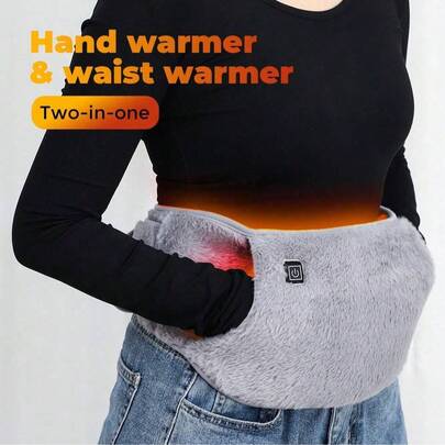 3-Level Temperature Electric Uterus Warming Belt Graphene Heating Hand-Warming USB-Powered(Without Battery) Gifts For Girls/Girlfriends,Christmas, Mother's Day
