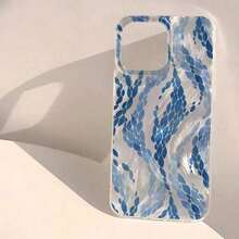 Abstract Floral Geometric Phone Case S25 Ultra S24 S23 S22 S21 FE Plus A52 5G A35 A14 A55 A54 A53 A15 Cover