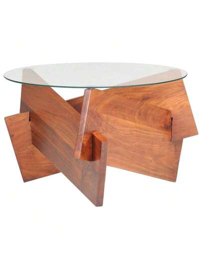 VidaXL Coffee Tafel 60 Cm Solid Acacia Wood view 7