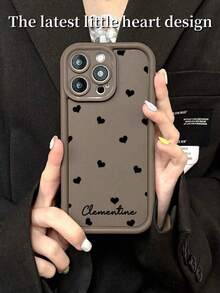 1. Ốp điện thoại chống rơi có thể tùy chỉnh, tương thích với iPhone 17/16/Pro Max, Infinix Smart 5/7, Redmi, OPPO A95/A18/A58/A74/A76/A95, Moto G84/G54/G52, Galaxy A24/S24U/S23U/S22U/A14/A15/A54/A55, OPPO, Vivo Y17S/Y20/Y27/Y35/Y36, trong suốt, thời trang, nhiều màu sắc, cổ điển, dễ thương, cá nhân hóa. - màu nâu - Xem 5