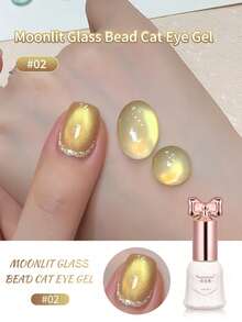 SHANGFEIYA Bộ 3 màu sơn móng tay gel từ tính hình mèo đính hạt thủy tinh màu ánh trăng, 10ml, có thể tẩy xóa được, dùng cho móng tay gel mắt mèo lấp lấp lánh UV/LED, tự làm tại nhà, 1 bộ/3 bộ. - Nhiều màu - Xem 10