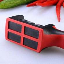 5 Second Magic Knife Sharpener, US Stock 4-In-1 Set For All Blades, 1 Pack Limited Time Offer, Weekly Specials: 5 Second Diamond Knife Sharpener, For All Knives And Scissors, 4-In-1 Professional Set, US 5 Second Professional Knife Sharpener, 4-In-1 For All Knives And Scissors, Diamond Ceramic Set  Chef Professional Knife Sharpener Set - Diamond Coated 4-In-1 ,Works In 5 Seconds,Limited Stock! 5 Second Professional Knife Sharpener | 4-In-1 Universal Kitchen Knife, Scissors And Outdoor Tools | Diamond Ceramic Wheel | Must-Have For All Seasons - 紅色 - 查看 8