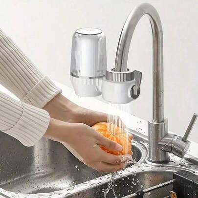 Sink Water Purifier, Faucet Water Purifier (Without Light), Activated Carbon Faucet Water Purifier Can Remove Chlorine, Scale, Heavy Metals, And Odors