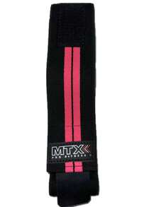 Vendas Para Rodilla Rodilleras Gym Sentadilla Hipertrofia Crossfit Pesas Negro Con Rosa Resistente Halterofilia Powerlifting Soporte Olimpicas Entrenamiento Pesista Vendaje Protección De Rodilla Articulaciones - Rosa Fucsia - Ver 2
