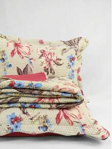 3-Piece Printed Double-Sided Bedspread Kit - Print 13 - View 2