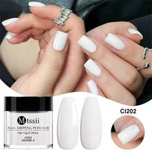 Mtssii 36色10克裸粉色美甲浸粉闪亮渐变丙烯酸粉美甲闪粉自然干无需照灯固化浸粉美甲铬粉美甲装饰 - 彩色 - 查看 47