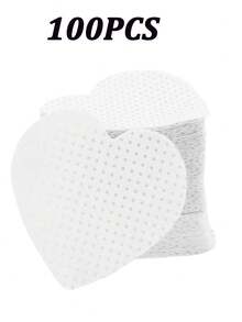 200/100pcs Nail Cleaning Wipes - Professional Lint-Free Nail Polish Remover Pads, UV Gel Cleansing Tissues, Unscented Manicure Prep And Finishing Cleaning Tool, Romantic Valentine's Day Gift - White - View 12