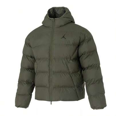 Nike AS M J BRK PUFFER JKT Cotton-Padded Jacket, Hooded, Single Layer, Men's Daily Commute HV0533-222