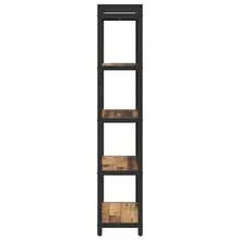 vidaXL Bücherregal aus Altholz 60 x 30 x 153 cm, Holzwerkstoff