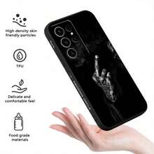 Uncivilized Hand Phone Case S25 S24 S23 S22 S21 S20 S10 S10E Ultra Plus FE Note 20 Ultra Plus Cover