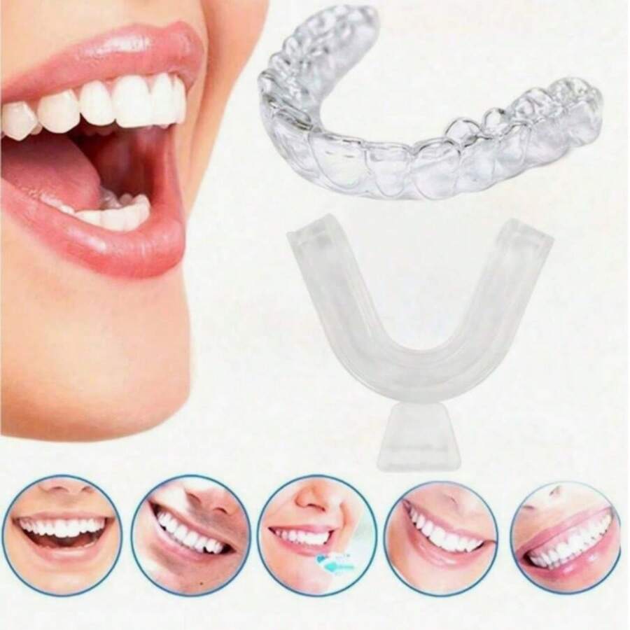 2pcs/Set Exquisite Transparent Teeth Decoration, Suitable For Men And Women, Fashionable Accessory, Wonderful Gift