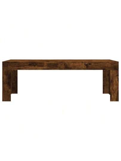 VidaXL Coffee Tafel 102x50x36 Cm Processed Wood Smoked Oak view 5