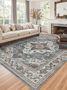 1pc Imitation Cashmere Rug Area Rug Plush Carpet Rug Soft Fluffy Luxury Non-Slip Machine Washable Soft-Touch Shaggy Floor Carpet Living Room Bedroom Rug For Home Decor Room Decor Accent Rug Floor Covering And More