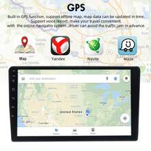 9 Inch 2din Android 9.1 Car Radio Bluetooth Multimedia Video Player Car Stereo GPS Navigation For To/Yo/Ta Corolla 2009-2013 (Large Frame) - Black - View 4
