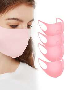 3/6/12pcs Sports Seamless Face Mask, 3D Contoured UV Protection, Eye Corner Guard, Breathable Outdoor Mask, Washable & Reusable, 1pc - Multicolor - View 18