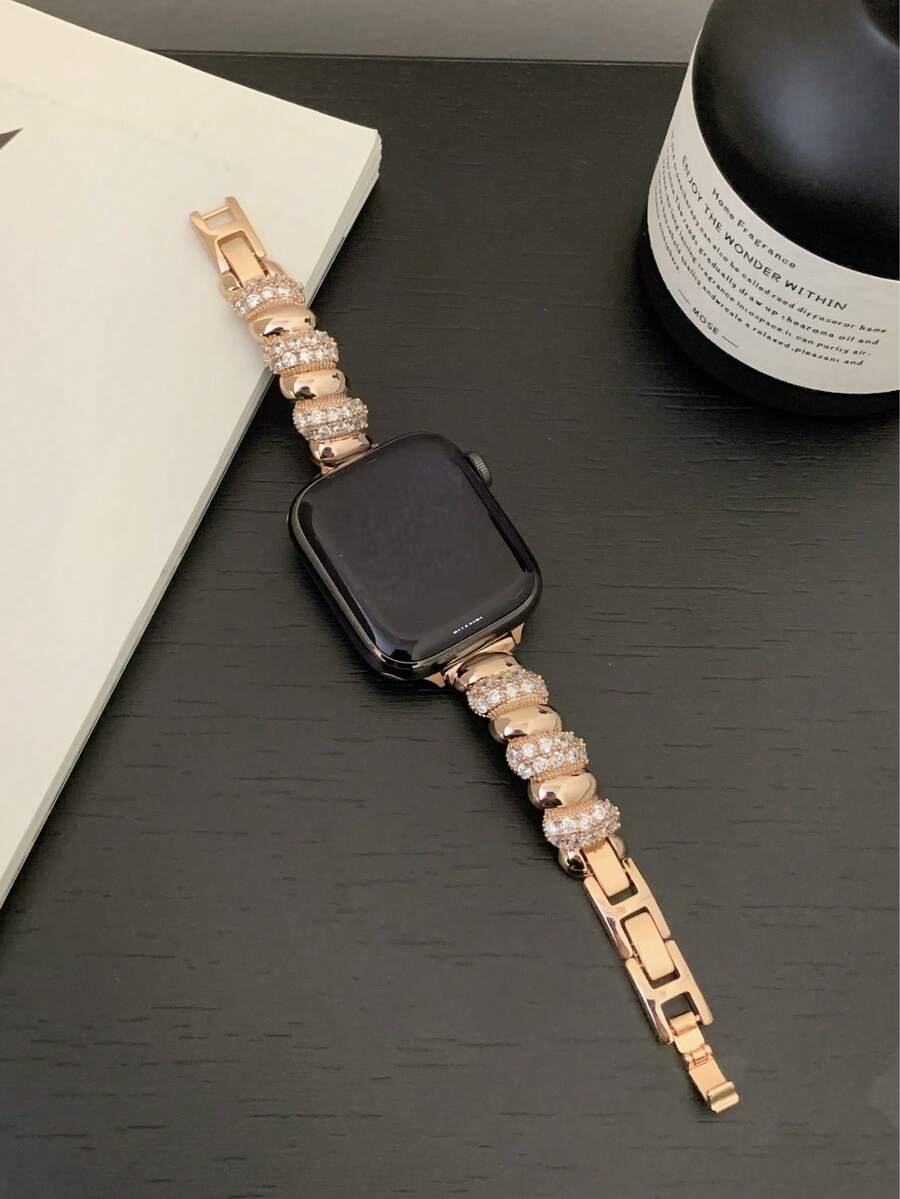 Advanced Sparkling Diamond Bracelet Strap Compatible With 38/40/41/42/44/45/46/49mm, Compatible With Apple Watch Strap Ultra/Se10/9/8/7/6/5/4/3/2/1