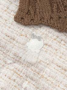 Balabala 女童羽绒服，婴儿2025年冬季商场版，保暖连帽外套 - 咖色調 - 查看 4