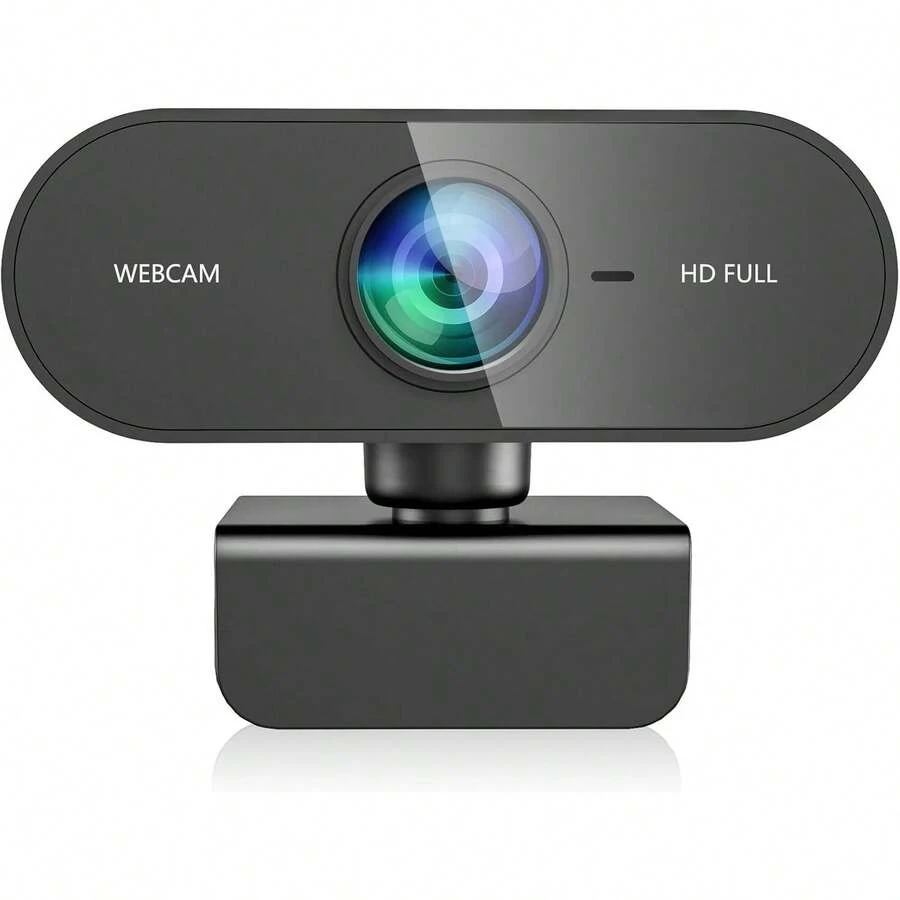 Webcam For Pc With Microphone,Full Hd 1080P Streaming Web Cam For  Laptop, USB External Computer Camera For Desktop,Best Cheap Face Cam For Video Conference,Zoom,Gaming  Microsoft - White - View 1