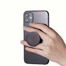 1/2pcs ABS Material Finger Grip Phone Holder, Foldable Stand Suitable For Smartphone Cases, Portable Air Cushion Stand Compatible With Multiple Phone Sizes Compatible With IPhone, Android Phone, Gift For Birthday, Family, Friends Gifts Birthday Phone Ring Holder Phone Grip Phone Accessories - Multicolor - View 4