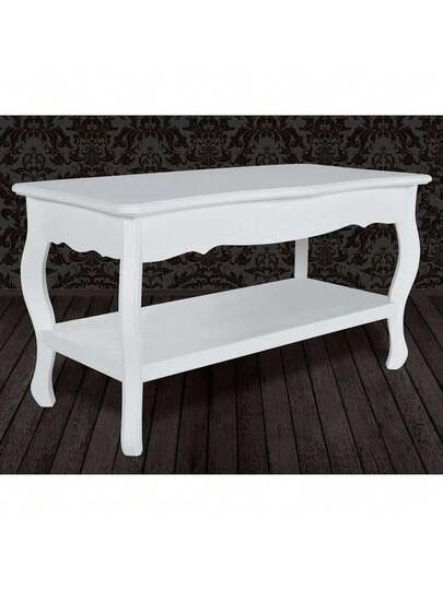 VidaXL Coffee Tafel Layers Of Wit MDF view 2