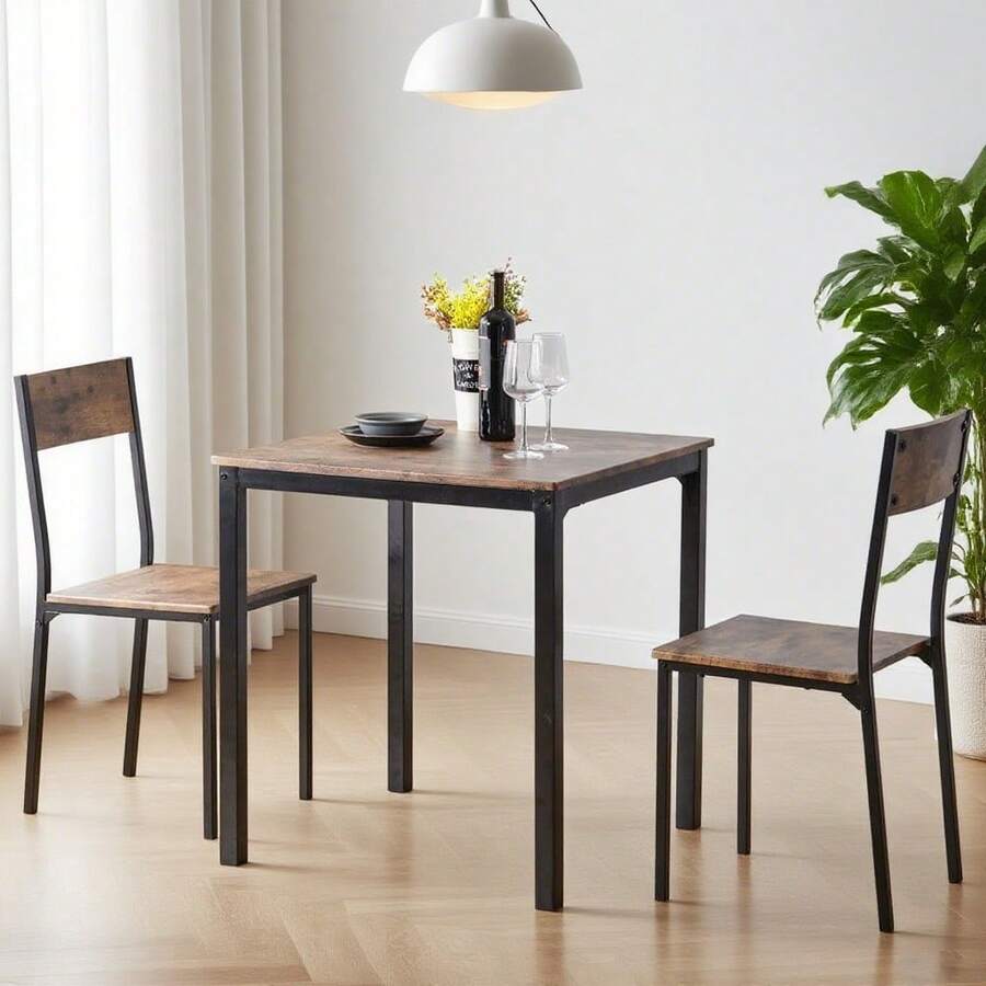 Dining Table & Chair Sets - Brown - View 1