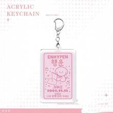EN/HYPEN 亚克力钥匙扣 朴成勋吊坠、学生背包装饰、闺蜜钥匙扣、节日礼物 - 彩色 - 查看 9
