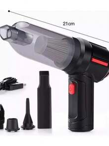 Portable Vacuum Cleaner - Black - View 2