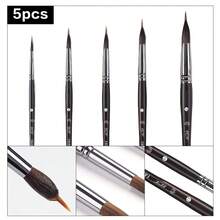 专业双头画笔、双层尖头钩笔、手绘画笔、描线笔、面部彩绘、岩石纹理、丙烯/油画/水彩细节描绘 - 彩色 - 查看 2