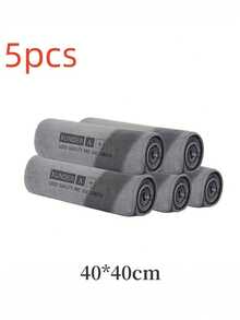 Professional Car Wash Towel, Super Soft Microfiber Double-Sided Car Wash Cloth, Strong Water Absorption, No Shedding, Thickened Design, Car Care Detail Cleaning Cloth, Absorbent Wiping Cloth, Car Cleaning Cloth - Gray (30x30cm, 40x40cm, 35x75cm), Auto Accessories - Multicolor - View 19