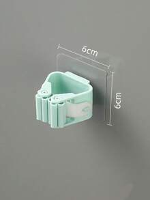 Bathroom Storage Rack Mop & Broom Holder With Adjustable Hooks Wall-Mounted Storage Organizer For Home Kitchen Garden Laundry Garage Lacquered Space Saving Shelf For Mops Brooms Tools Shelves - Multicolor - View 14