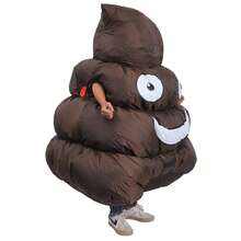 Poop Inflatable Costume, Creative Prop For Annual Meeting Performance, Inflatable Doll Outfit For Dance, Funny And Quirky Inflatable Clothing - Poop Inflatable Suit - View 2