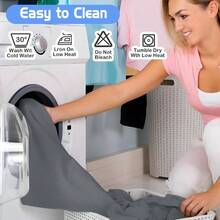 Paquete de 2 cortinas opacas enrollables, sin herramientas, sin taladros, para oscurecer la habitacin, persianas opacas para recmara, ventanas, hogar y oficina 48 pulgadas de anchox 72 pulgadas de - Gris + 48" de ancho x 72" de alto x paquete de 2 - Ver 8