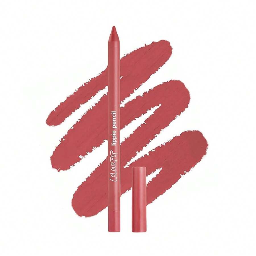 ColourPop Lippie Lip Pencil - High-Pigment, Long-Lasting & Sharpenable Lip Liner With High-Impact Color - Vegan, Cream Formula With Precise Application - Beeper (0.04 Oz) - 五星 - 查看 1